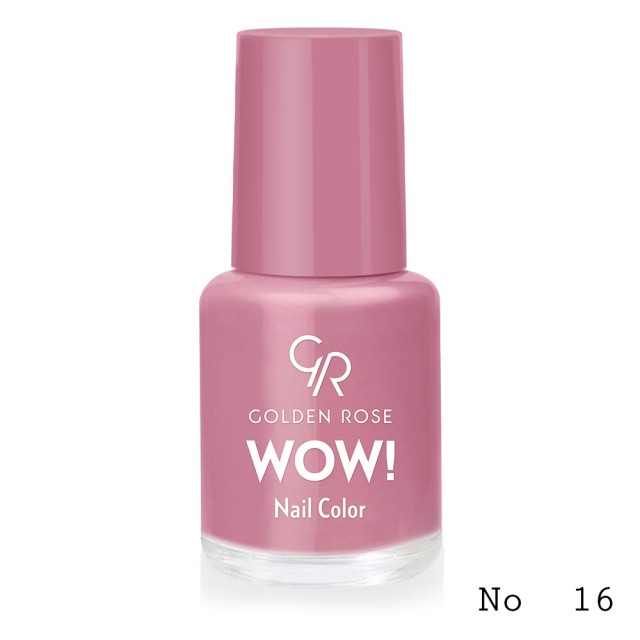 GOLDEN ROSE Wow! Nail Color 6ml-16